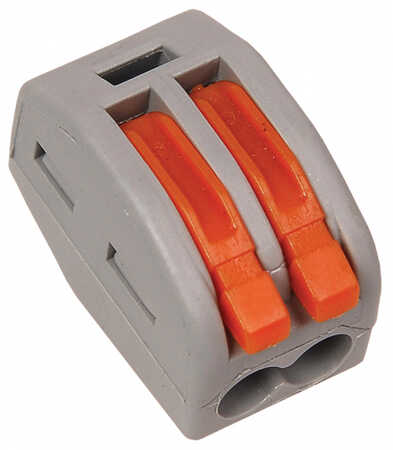 IEK СМК 222-412 Клемма строительно-монтажная многоразовая UKZ-001-412 (кратно 50)