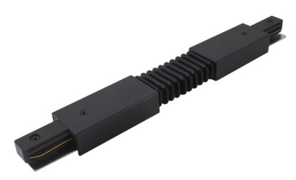 Коннектор гибкий для шинопровода TLC-01-BL-G, черный, TDM