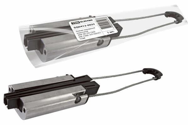 Зажим анкерный PA 1500 Р (50 - 70мм) ЗАК 50-70/1500 (SO 250.01) TDM