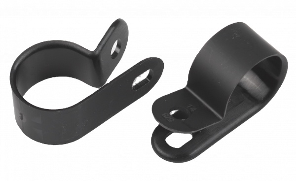 Серьга  6мм черная нейлоновая (50 шт в уп-ке) ЭРА NO-225-269