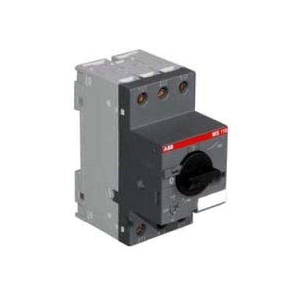 Автомат пуска двигателя АВВ 3П 0.4-0.63А 50кА с регулируемой тепловой защитой MS116-0.63