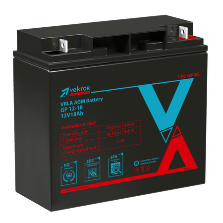 Аккумуляторная батарея Vektor Energy GP 12-18S