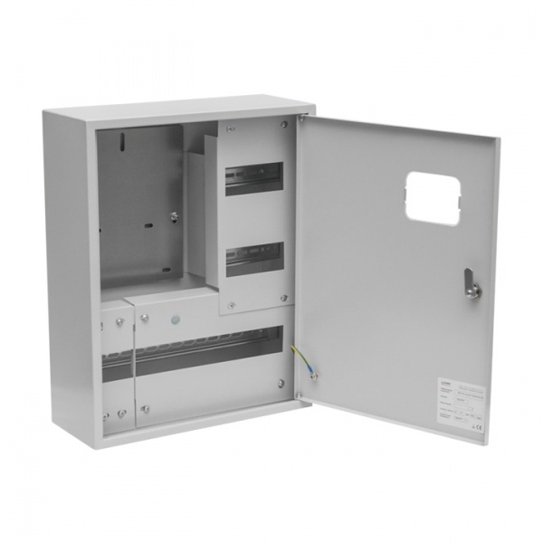 Щит EKF ЩРУН-3/30  (500х400х160)  1 дверь, с окном (кратно 1)
