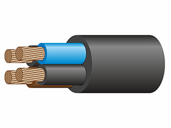 Кабель медный силовой гибкий КГтп-ХЛ-380/660-2 4х25 ГОСТ