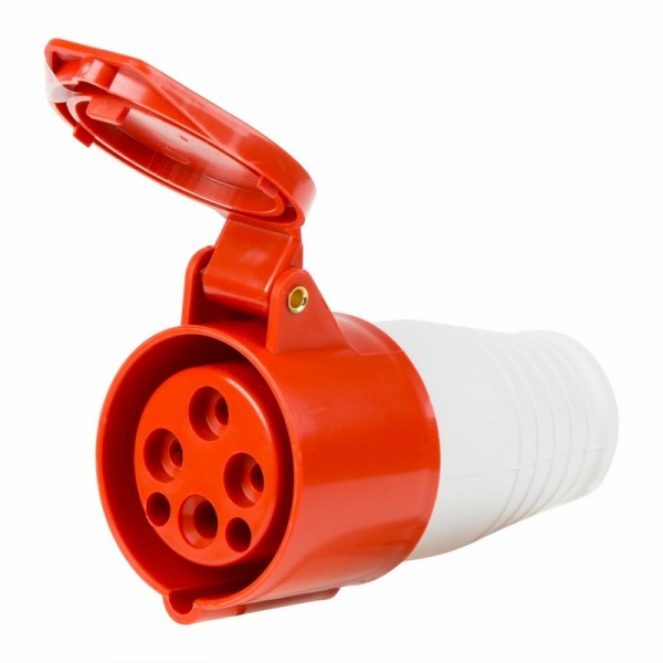 Роз.  214  16А 3Р+PЕ 380В IP44 перенос. REXANT 11-8919