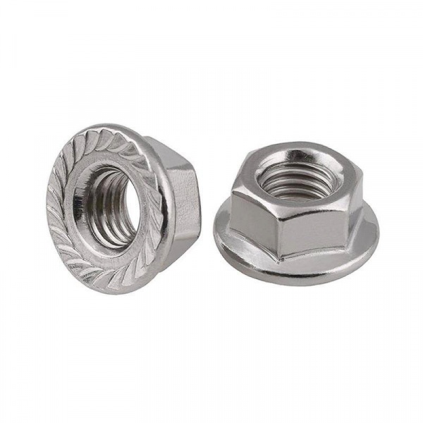 Гайка с фланцем M6 DIN 6923 короб KRANZ (200 шт)