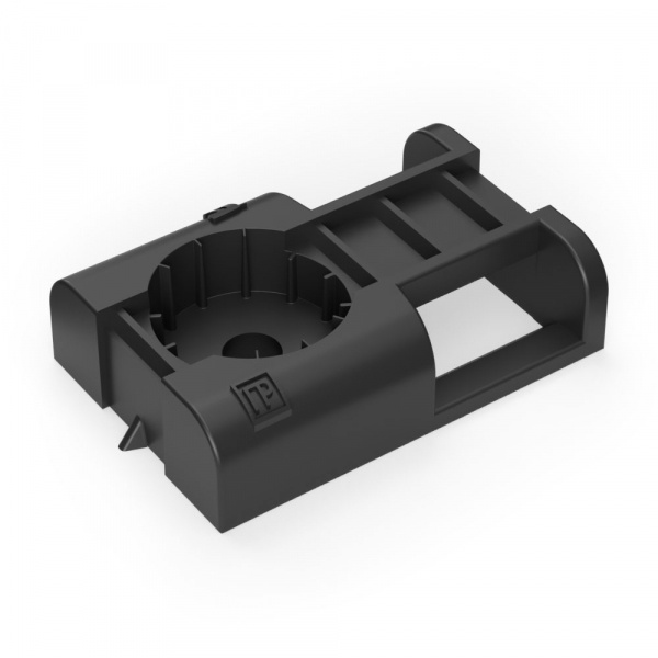 Площадка под стяжку для прямого монтажа черная (100шт/1500шт уп/кор) Промрукав (кратно 100)