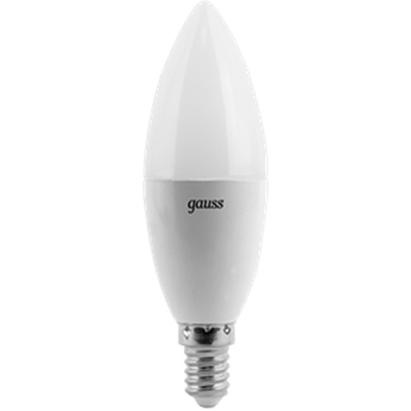 Светодиодная лампа свеча Gauss Candle С37 6,5Вт 150-265В 4100К E14
