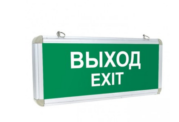 Светильник аварийно-эвакуационного освещения EKF Proxima EXIT-101 363х152х23 IP20  односторонний 1,5ч AC/DC (переменный/постоянный)