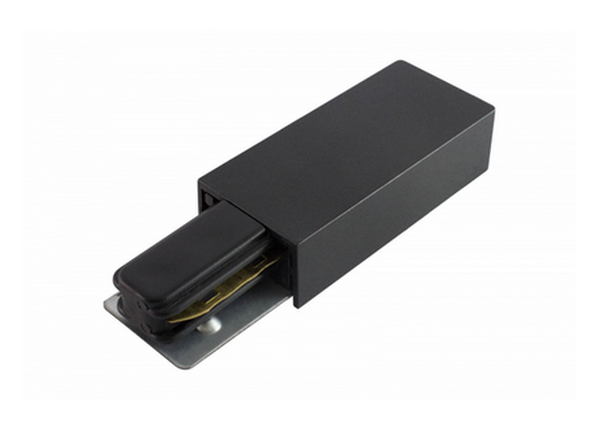 Коннектор TDM TLC-01-BL-P питания для шинопровода, черный (кратно 10)