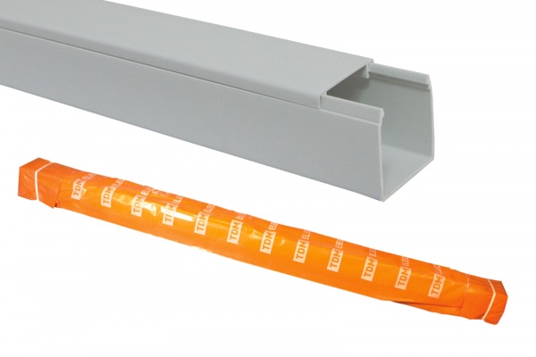 Кабель-канал БЕЛЫЙ 40х40 TDM (кратно 2)