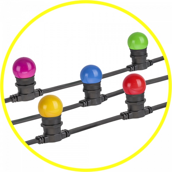 Гирлянда "Нить" УЛИЧНАЯ IP65 100м 250 патронов БЕЗ ЛАМП провод ЧЕРНЫЙ 220В Navigator 61554 (кратно 100)