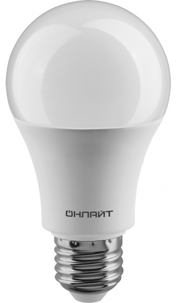 Светодиодная лампа ОНЛАЙТ A60 15Вт 230В 6500K E27