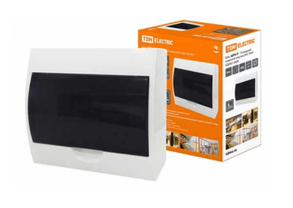 Бокс навесной TDM ЩРН-П-10  IP40 ЩРНП  SQ0901-0009