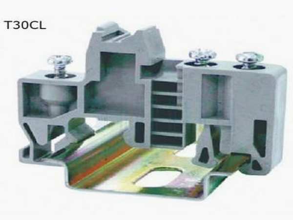 Ограничитель на DIN-рейку (пластик) серый  T30CL Провенто