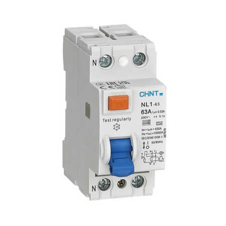 CHINT УЗО NL1-63 2P 25A 30mA A 10kA