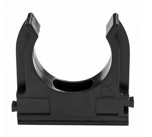 Крепеж-клипса универсальная 16мм черная полистирол (100шт/2000шт упаковка/коробка) Промрукав (кратно 100)