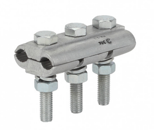 Зажим плашечный ПС-2-1 (9,1-12,0 мм2) 2 болта ЭРА
