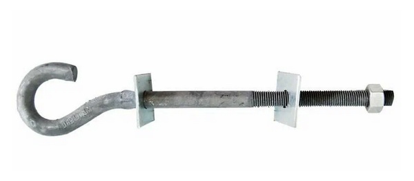 Крюк сквозной KP 20/240