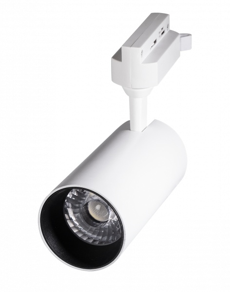 Трековый светильник Jazzway PTR 0725 25w 4000K 24град WH (белый) IP40
