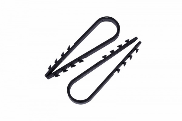 Дюбель-хомут 19-25 круглый черный  (100 шт.) PROCONNECT 07-4523