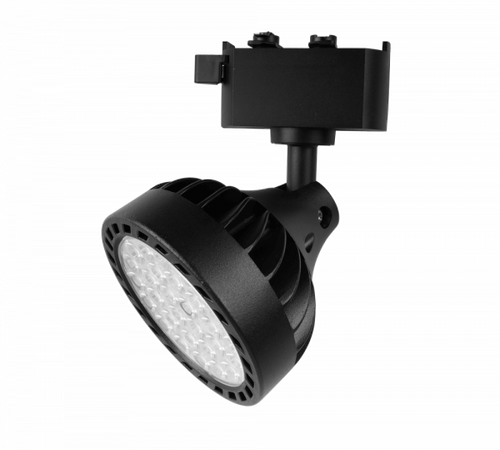 Трековый светильник Jazzway PTR 1125 25w 4000K 24град BL (чёрный) IP40