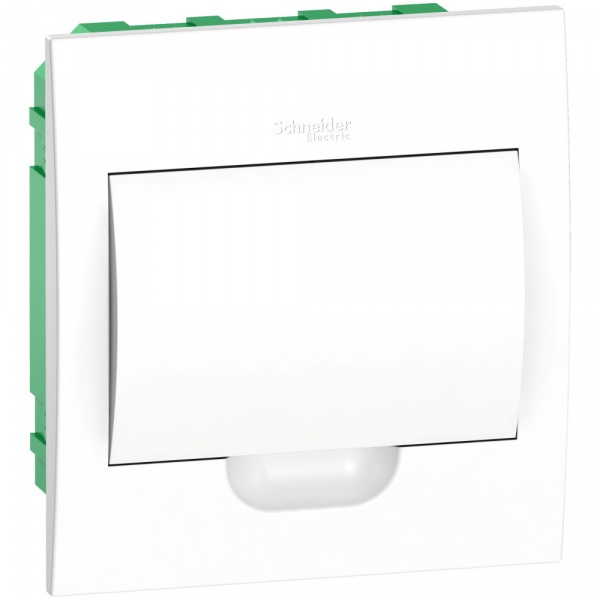 Бокс City9 Box встраив. с белой дв. 1ряд/8мод,IP40,IK07,63А,2 клеммы EZ9E108P2FRU Systeme Electric