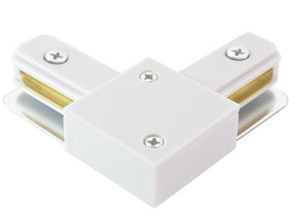 Коннектор TDM TLC-01-WH-L L-образный для шинопровода, белый