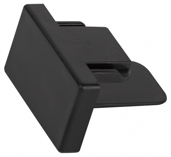 Заглушка ЭРА TR-1PA-EC-BK торцевая для однофазного трекового шинопровода