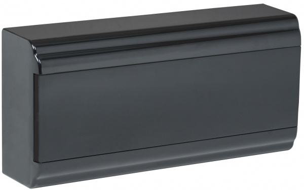 Бокс  модульный пл. нав. ЩРН-П-18 PRIME черный IP41 IEK