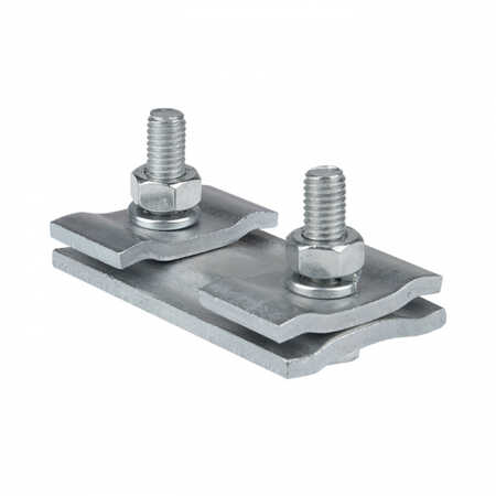 Зажим соединительный плашечный 2 болта М6 (D провода 5,5...8,6 мм) ПС-1-1 EKF PROxima (кратно 6)